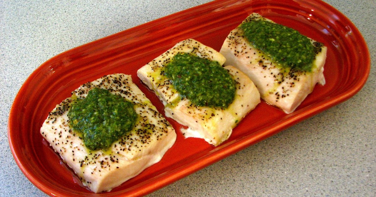 Shel's Kitchen Mahi Mahi with Chimichurri Sauce