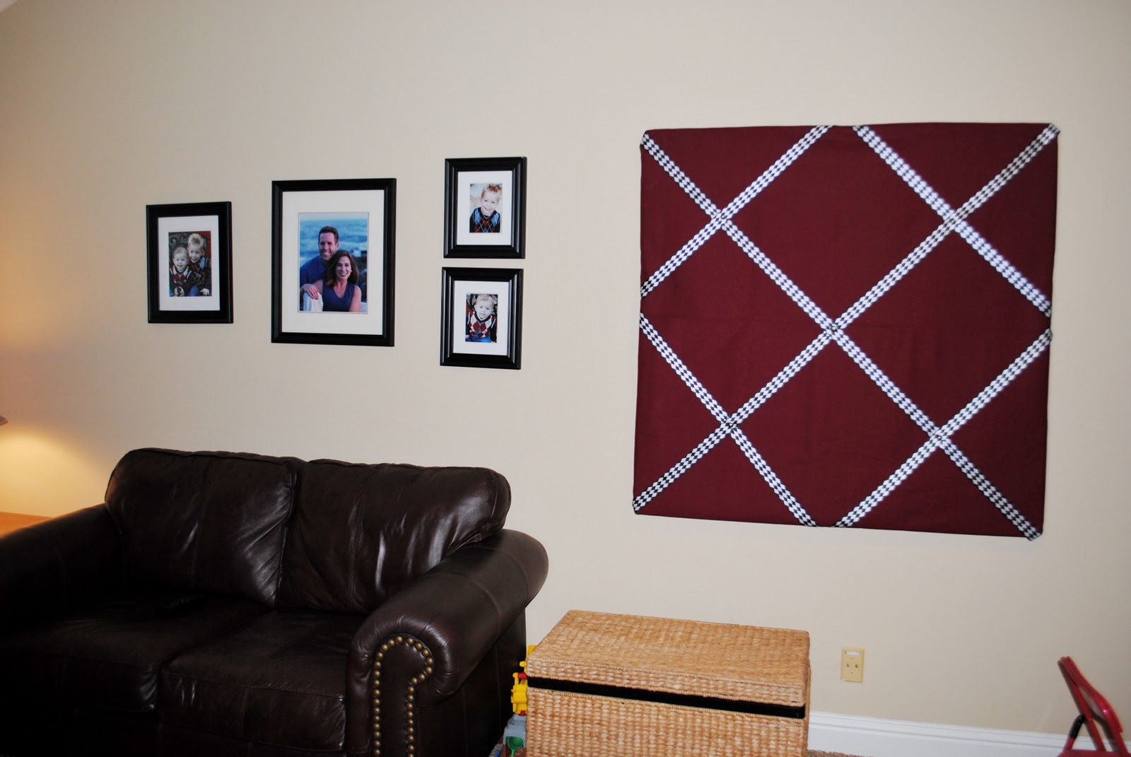 Calico and Cupcakes Foam Core Bulletin Board Tutorial