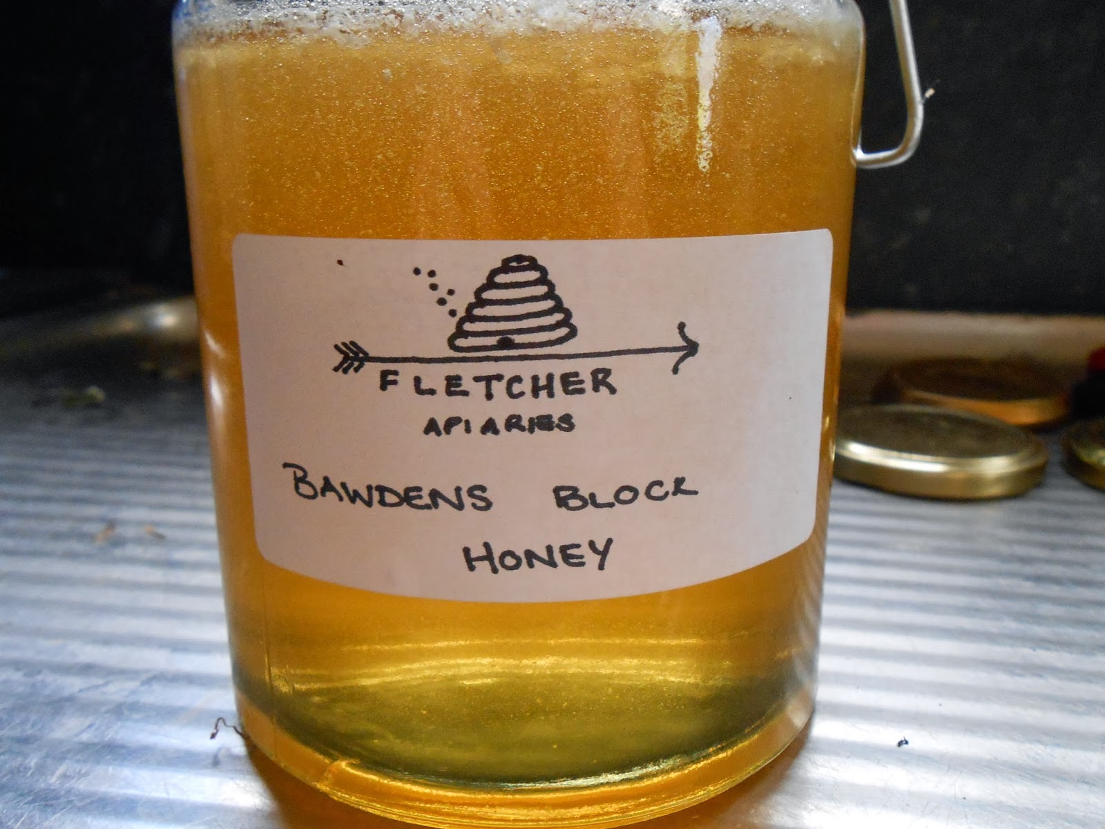 JB FlowersandVeg Home grown honey