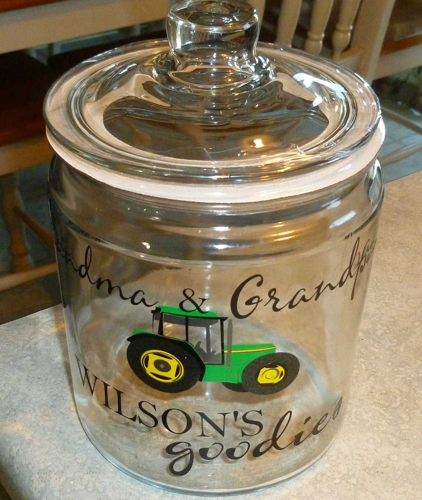 Cher's Signs by Design Custom Cookie Jar