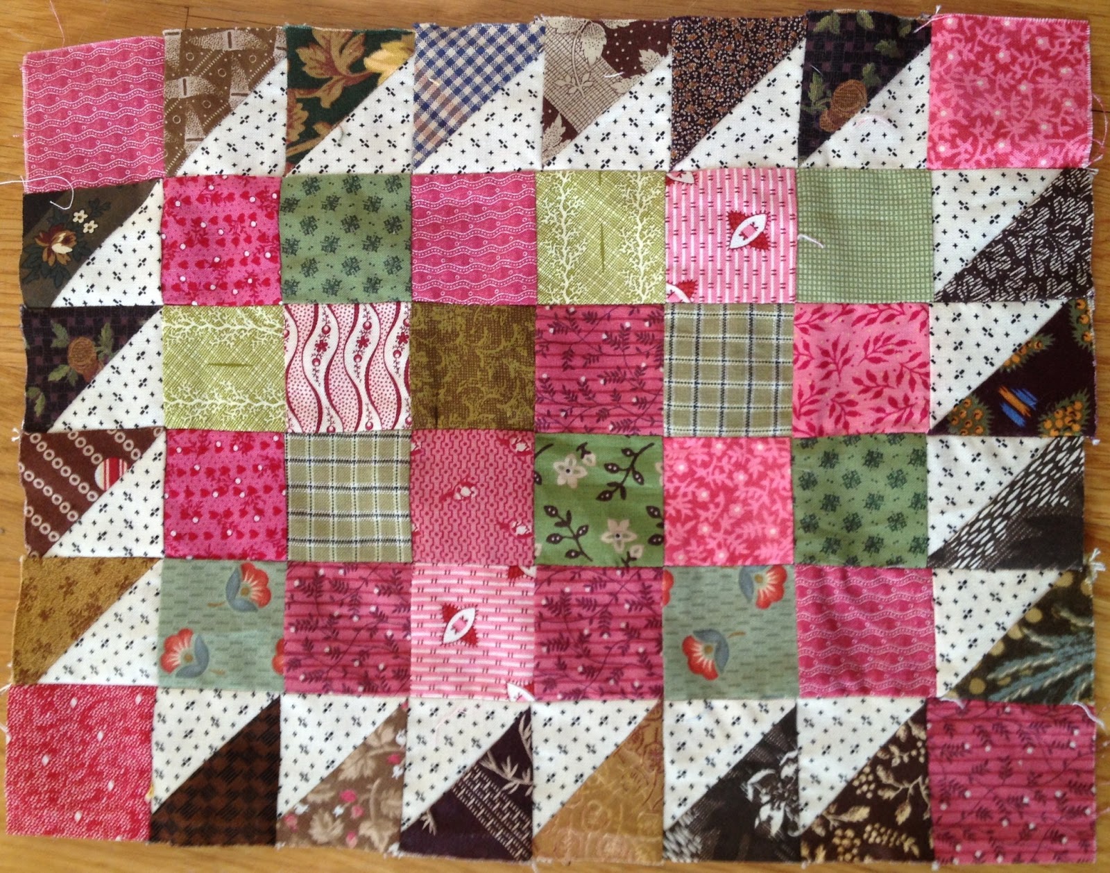 Small Quilts and Doll Quilts April 1st Boy Am I Tired!