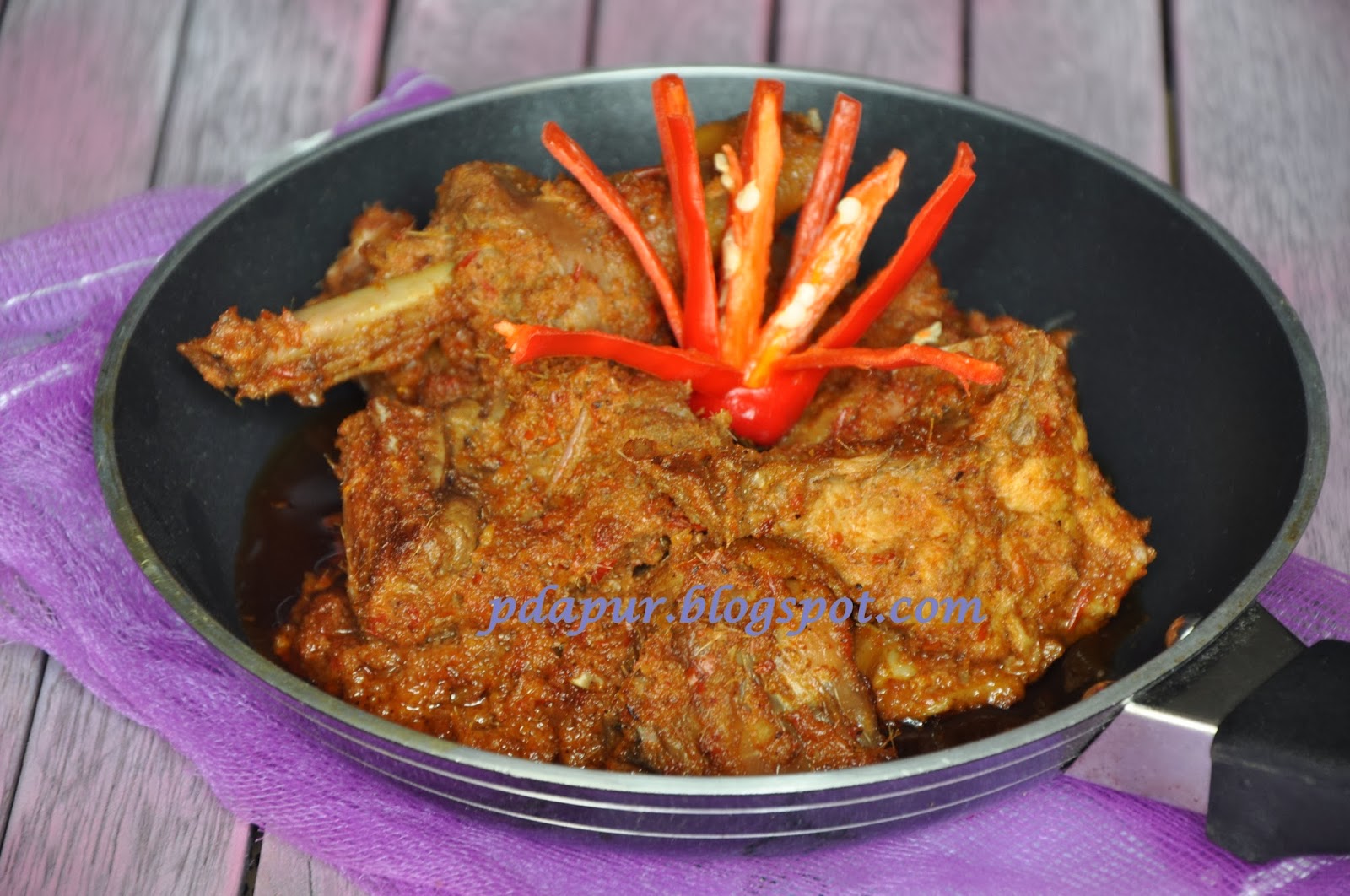 Baked By Cik Ta Rendang Ayam Pencen Noxxa
