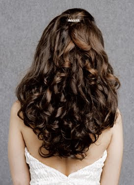 curly wedding hairstyles