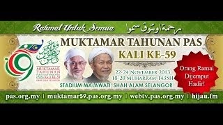 MUKTAMAR TAHUNAN PAS KALI KE-59