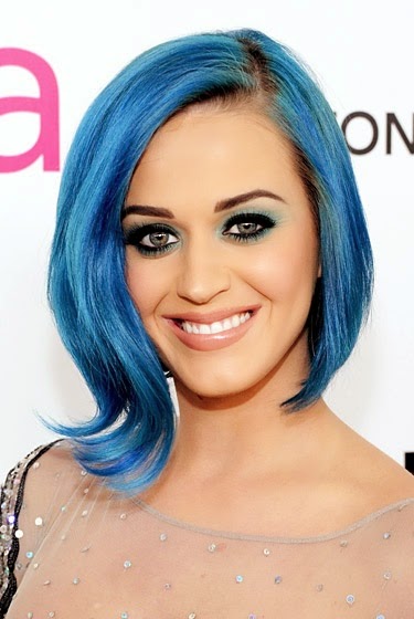 colorations, couleurs flashy et pastels, katy perry
