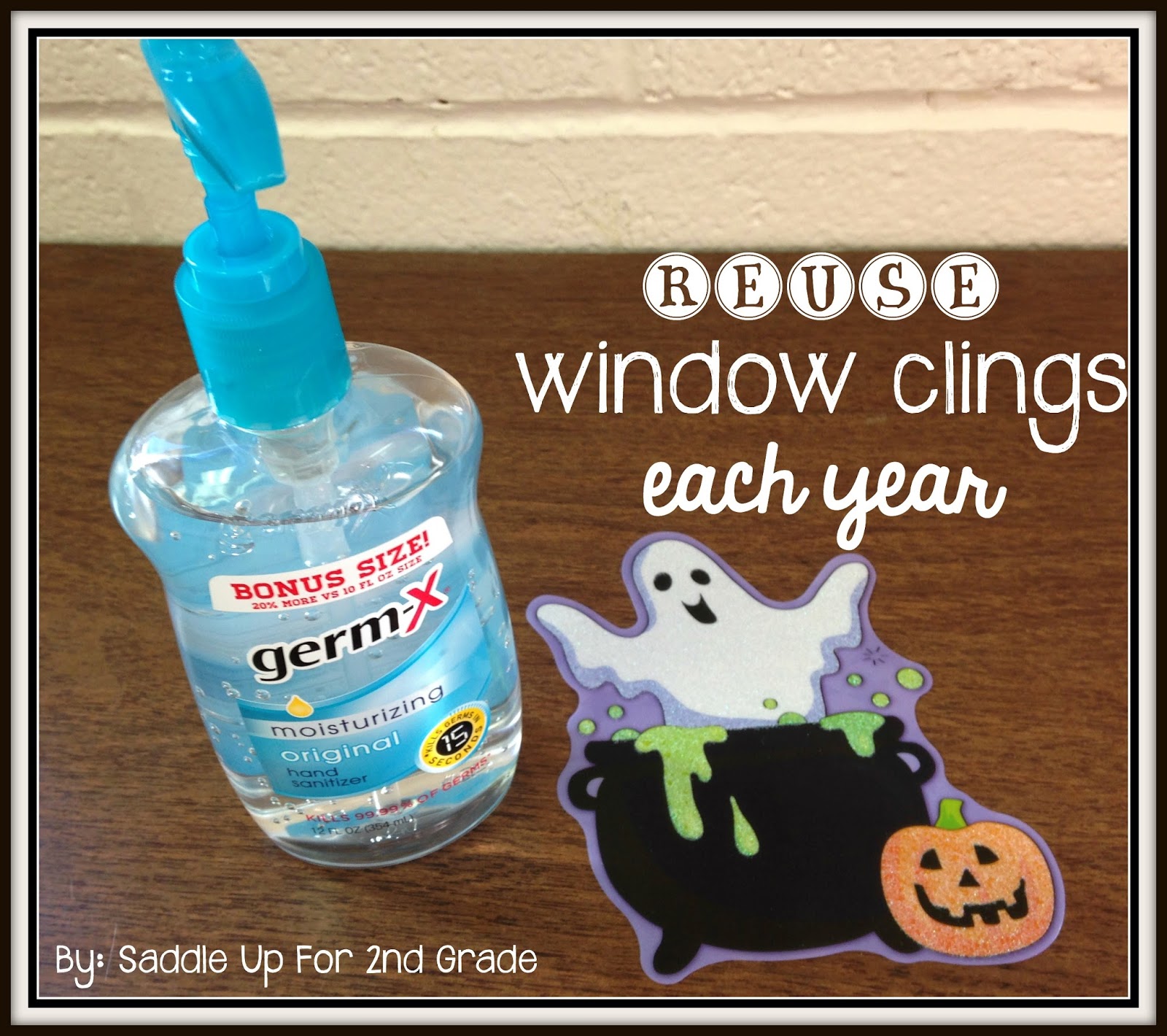 Bright IdeasHow to Reuse Window Clings Each Year Saddle up for