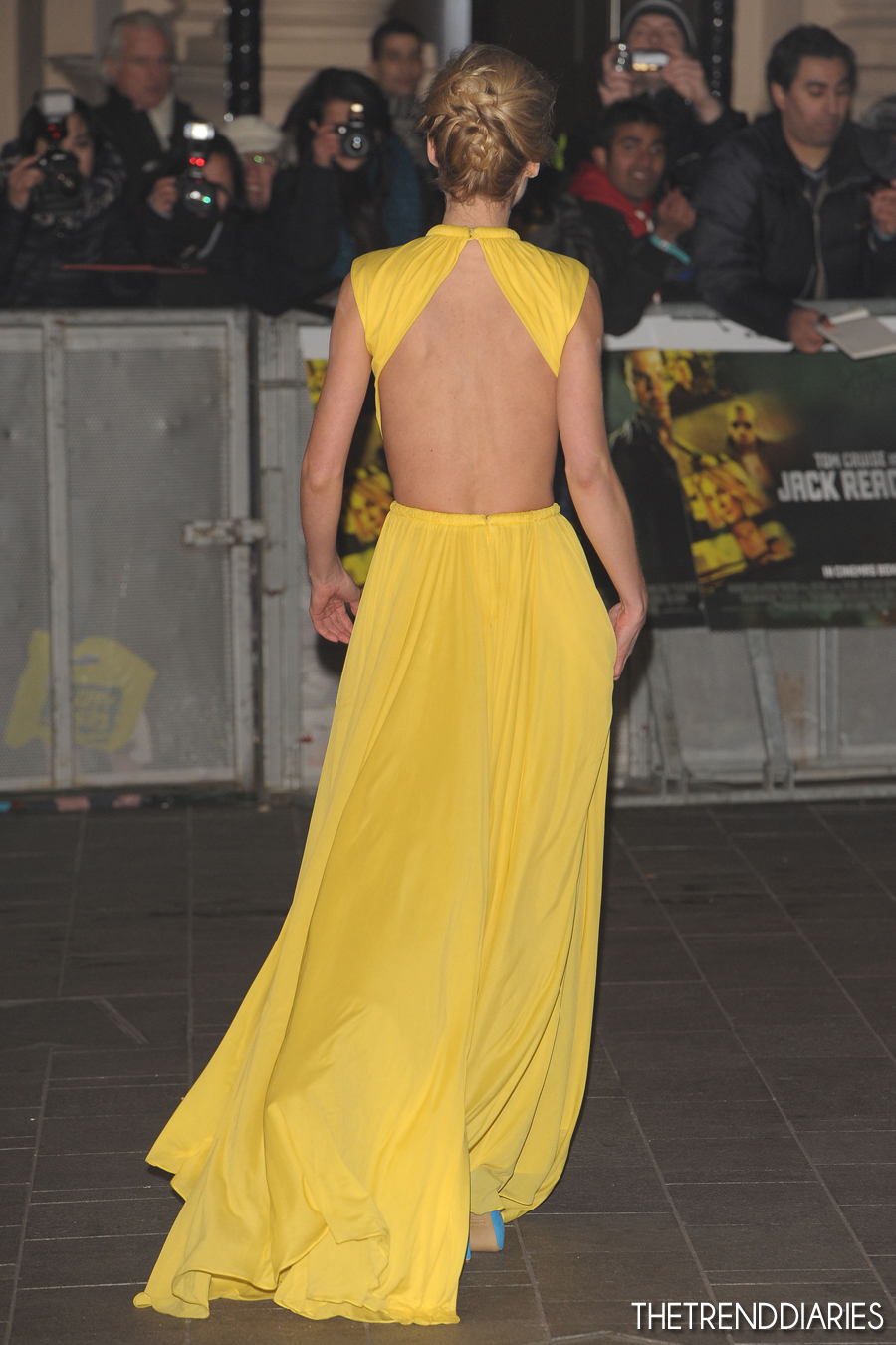 Alexander McQueen Yellow Dress Rosamund
