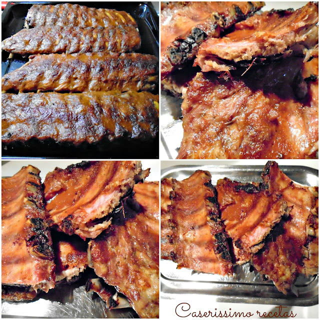 Ribs Bbq Costillar De Cerdo A La Barbacoa  (estilo Tgi Friday)
