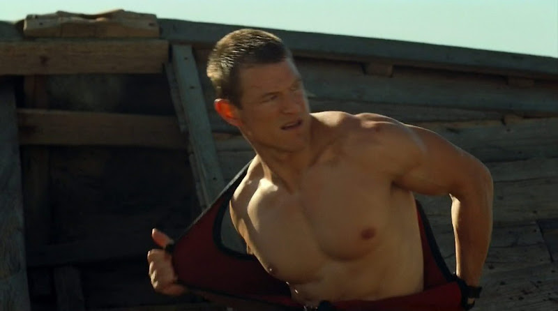 Philip Winchester Shirtless in Strike Back s2e01.