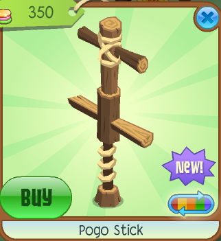 frozen pogo stick