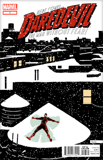 Daredevil, The Man Without Fear #7 Animated Cover