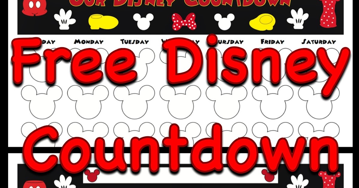 My Disney Life Countdown Calendars