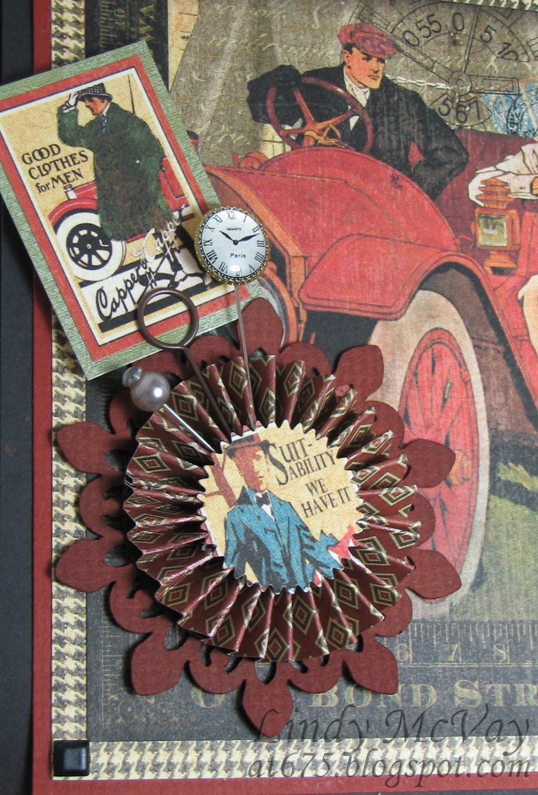 At six seventyfive card a proper vintage gentleman