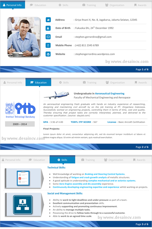 resume template on microsoft word 2010