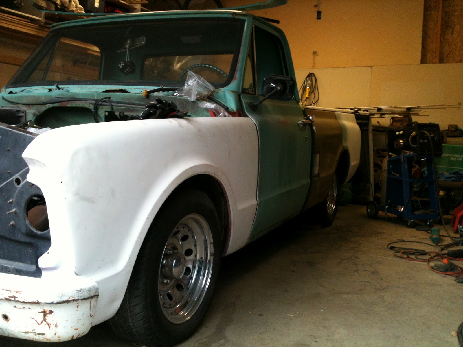 1967 Chevy C10 Long Bed to Short Bed Conversion Finally Some Real