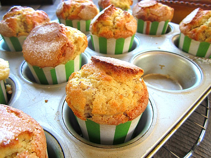 Olive Oil Muffins w/ Almonds & Zest