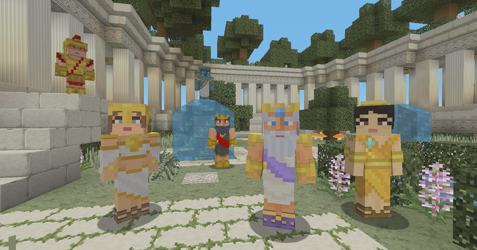Fangirl Review: Greek Mythology Mashup Pack coming to Minecraft on Xbox