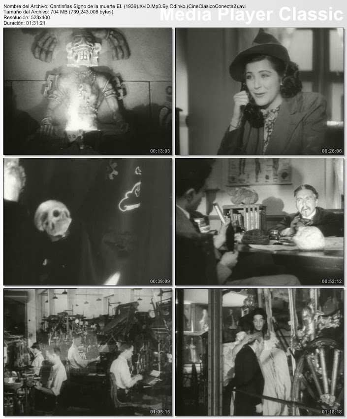El signo de la muerte | 1939 | Capturas El signo de la muerte | 1939