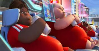 showtime, showdown, pixar, walle, fat people