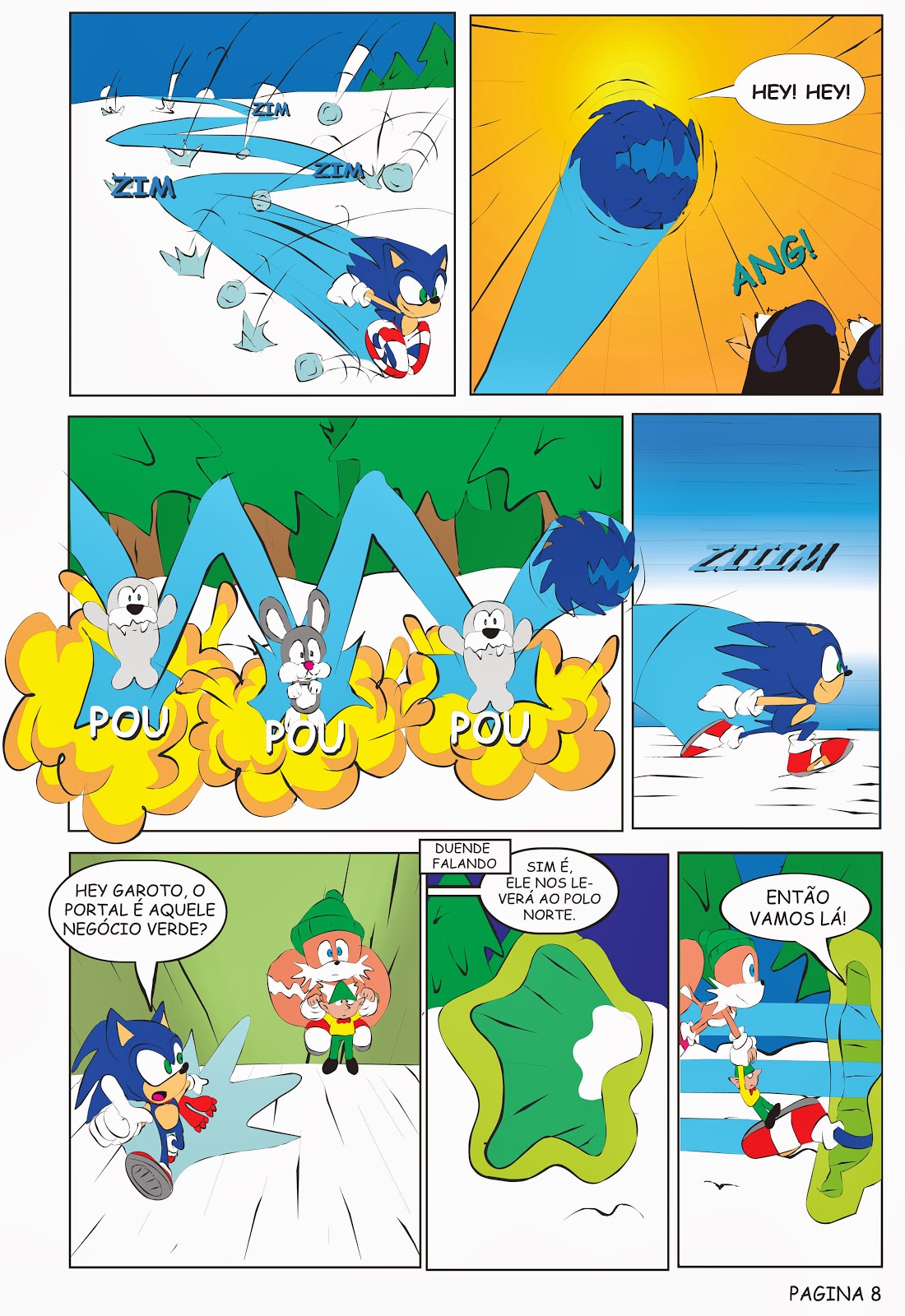 SONIC ESPECIAL DE NATAL/TIRINHA DO SONIC DE FIM DE ANO Sonic+especial+de+natal+pag+8