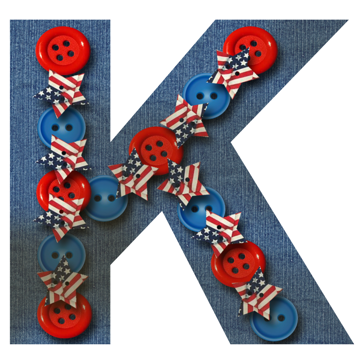 Granny Enchanted's Paper Directory Free "Denim Buttons" Digital