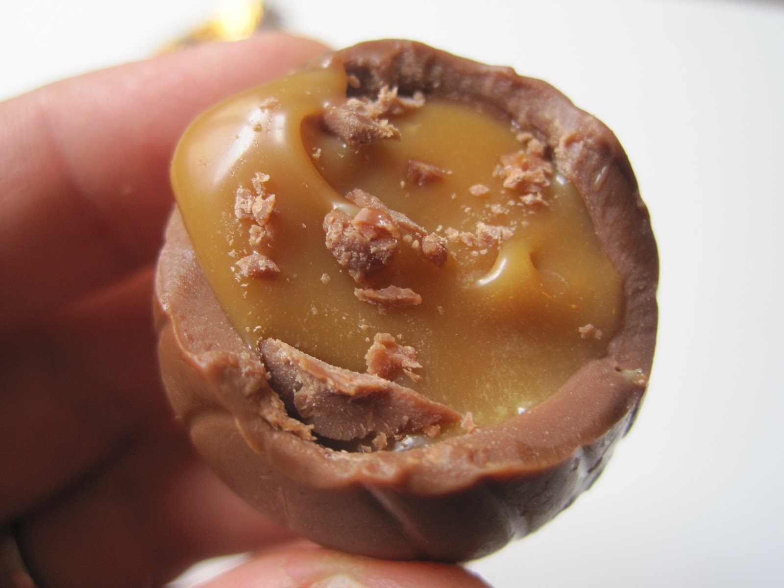 Walking The Candy Aisle Cadbury Caramel Egg review