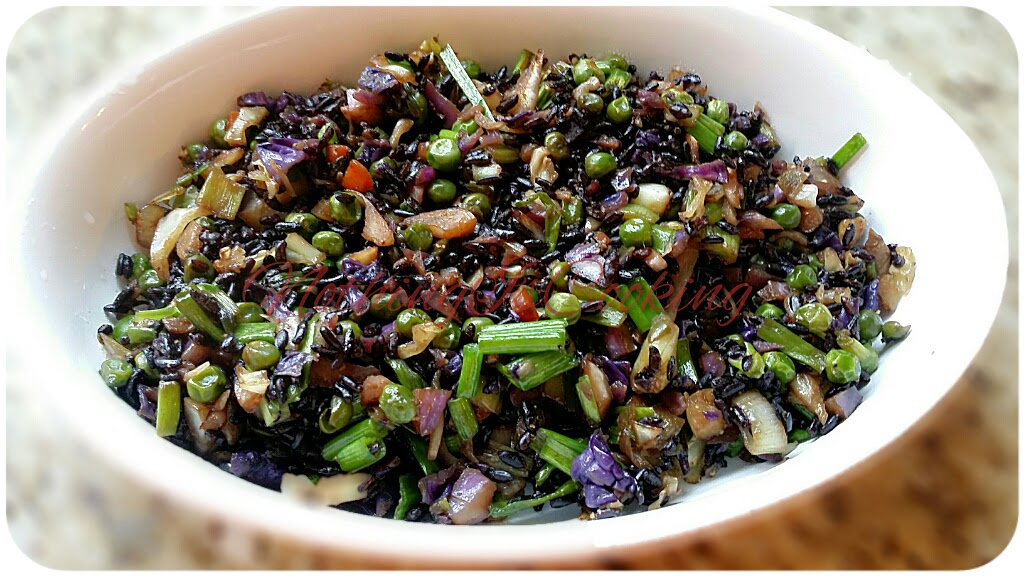 Black Fried Rice - Indo Chinese