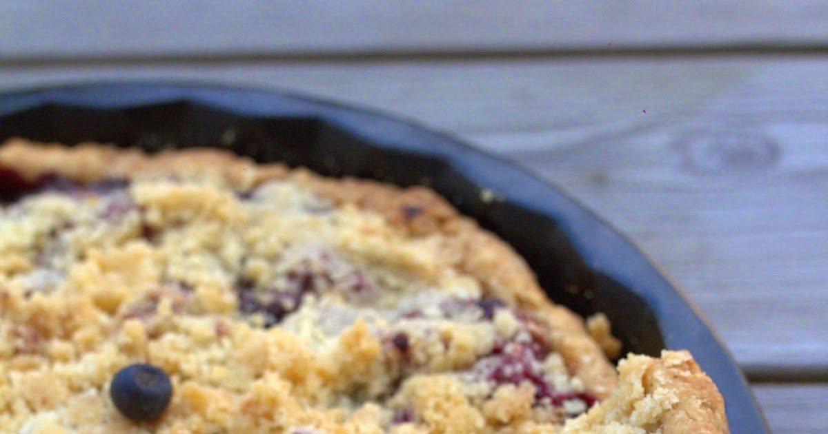 Tried n 'Tasted' Blueberry/Raspberry pie with crumbled topping