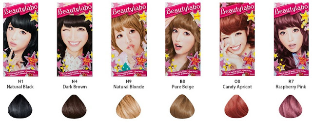 color chart beautylabo hair color