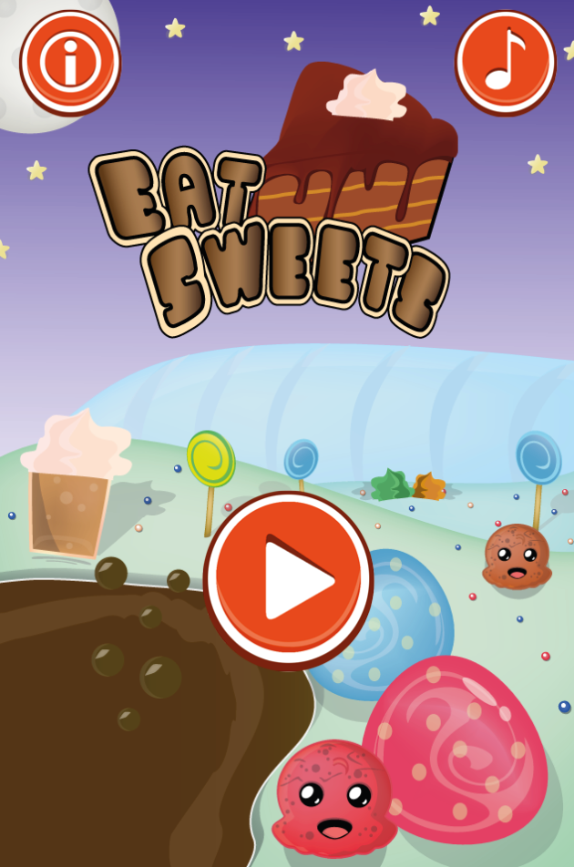 Numidia Studio: [HTML5 Game] Eat Sweets