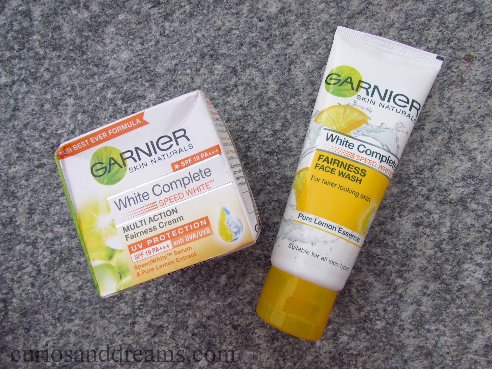Curios and Dreams Makeup and Beauty Product Reviews Garnier White