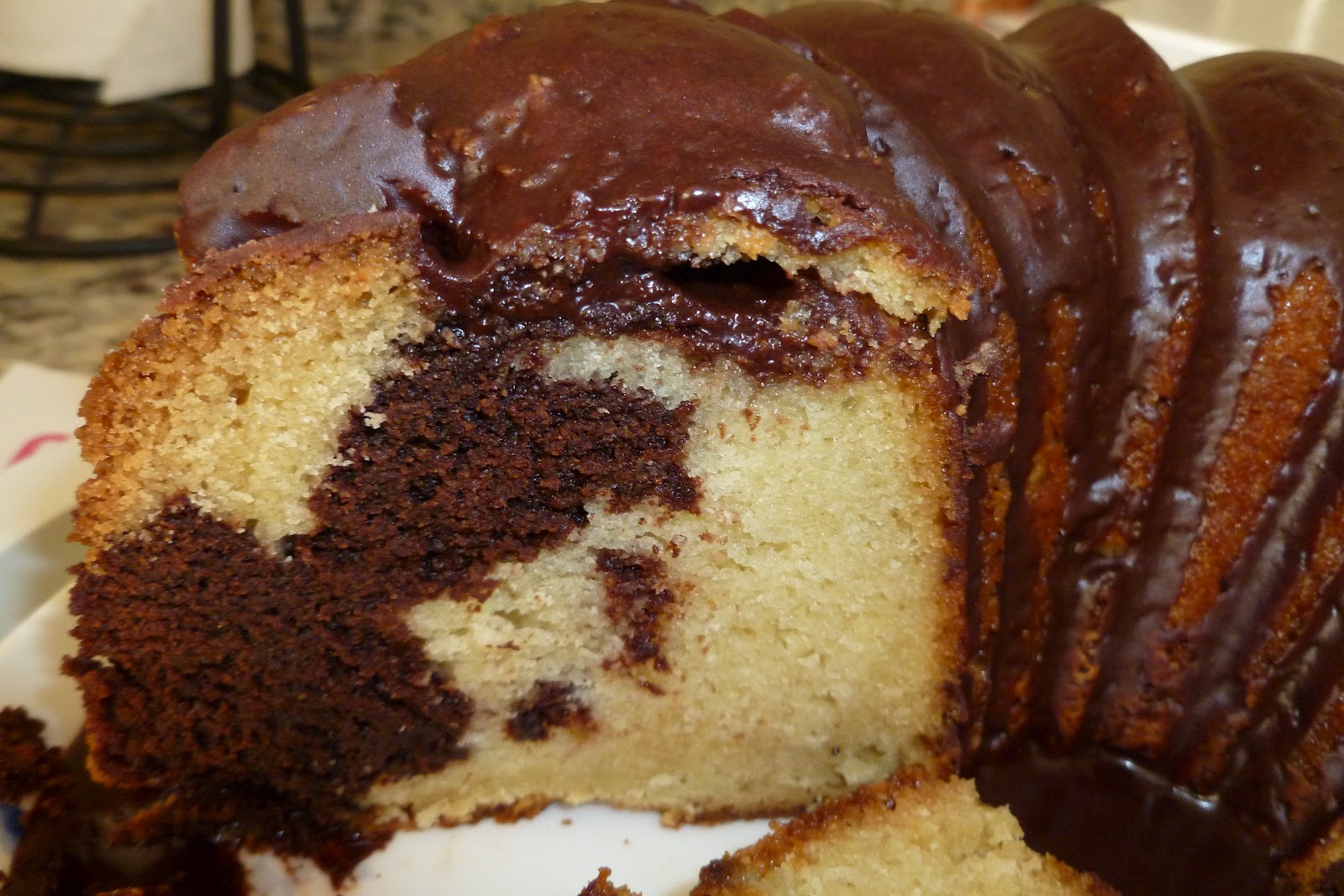 The Pastry Chef's Baking Marble Bundt Cake