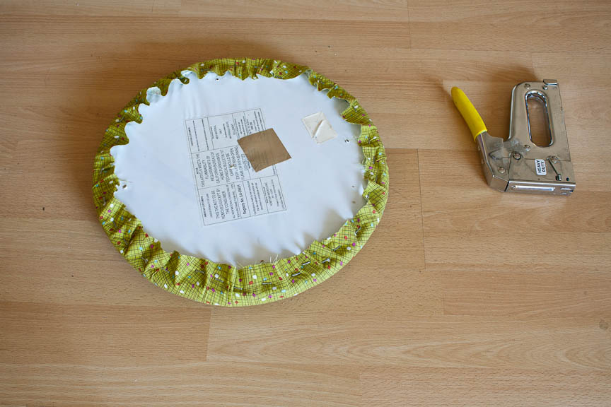 Knit Nat How to Upholster a Padded Stool