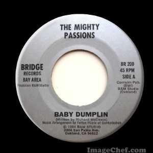 THE MIGHTY PASSIONS - Baby Dumplin