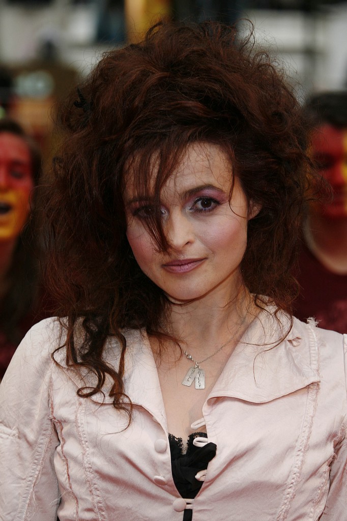 Try on Helena Bonham Carter's hairstyles with our virtual hair styling 