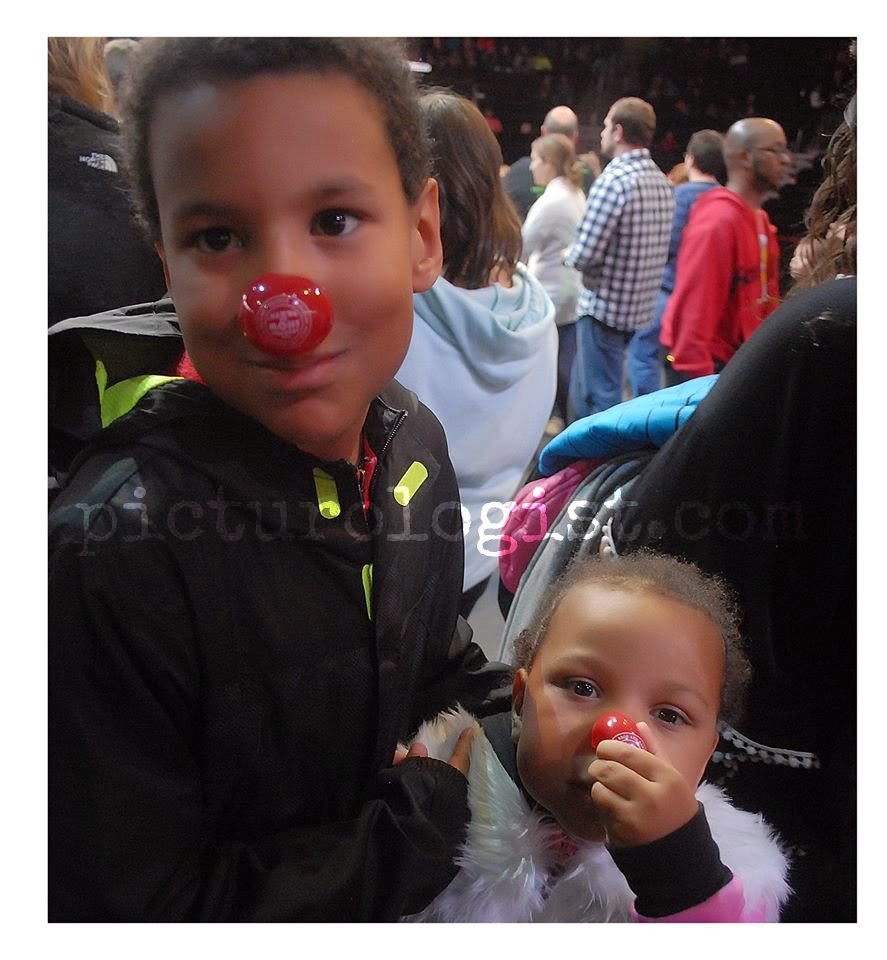 Kids and red noses | #RinglingInsider @MryJhnsn