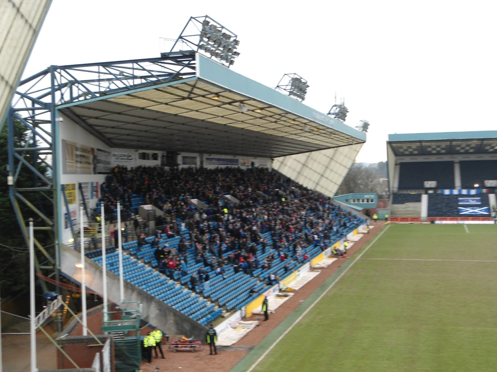 Image result for east stand rugby park kilmarnock houses