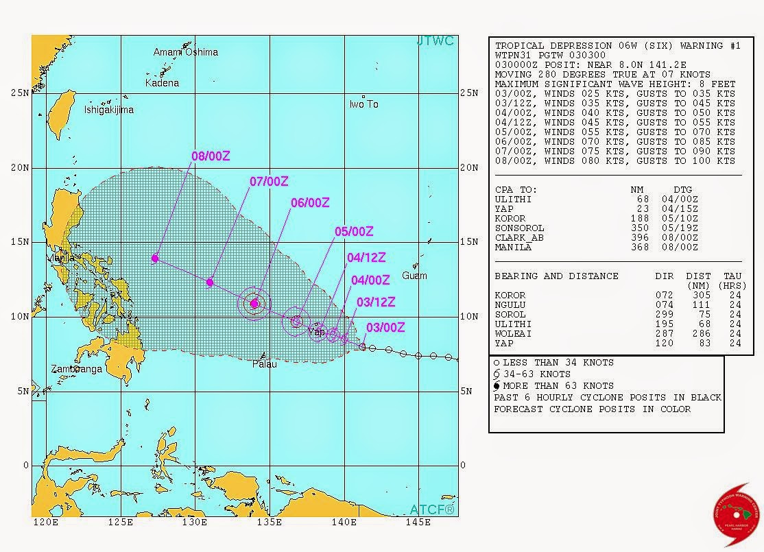 Typhoon Noul Threat To Philippines On May 10, 2015?