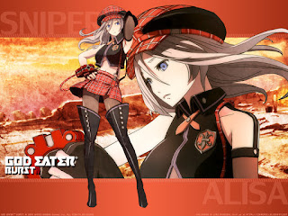 Anime Action Terbaik God Eater Alisa