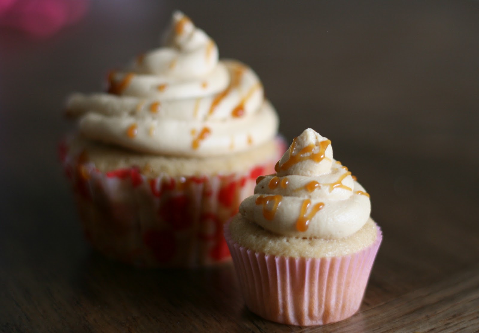 Bake a holic Salted Caramel Cupcakes!