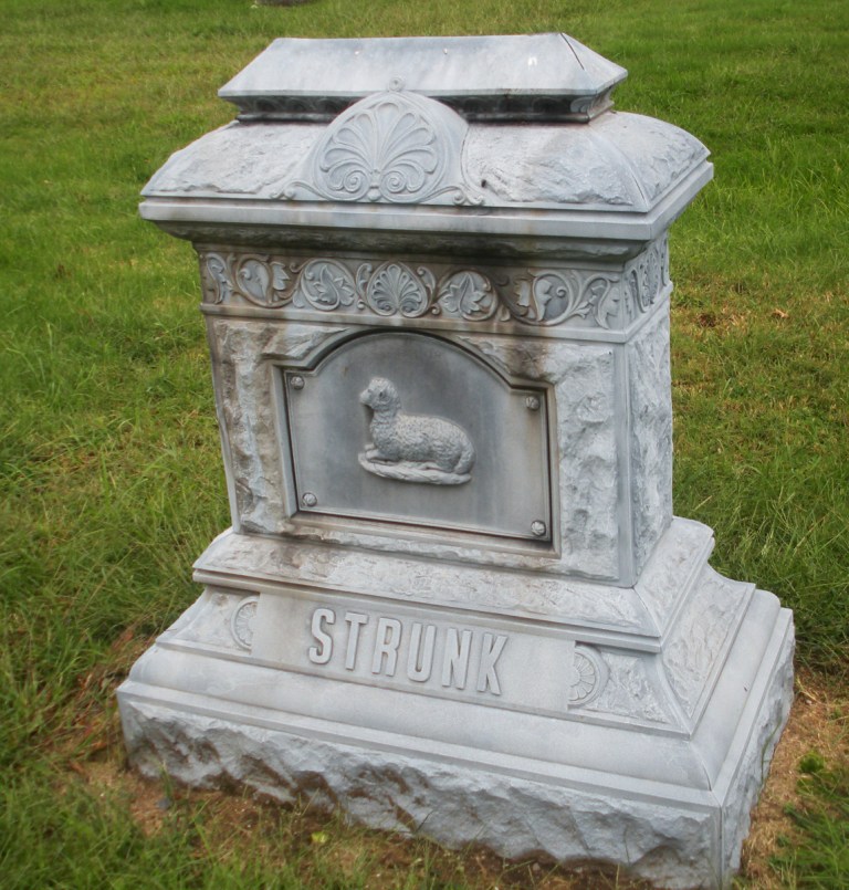 Engraved Another Look at the Zinc Tomb"stone"