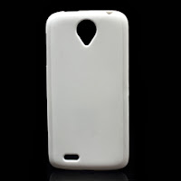 TPU Case with Matte Back Side for Lenovo S820 - White TPU Case with Matte Back Side for Lenovo S820 - White