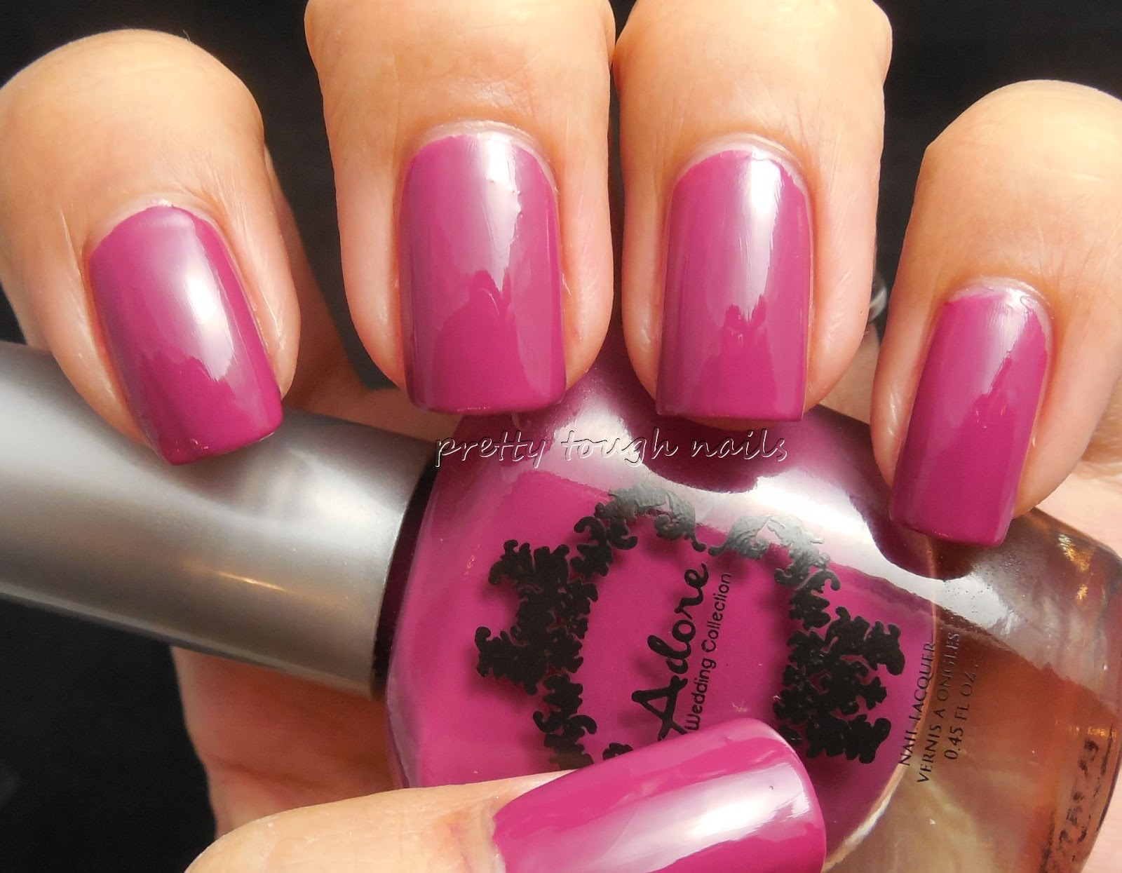 prettytoughnails Adore Nail Polish In True Love And My Happily