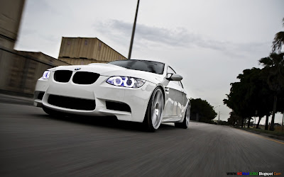 BMW Cars In White Colour Front Side