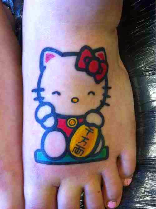 Hello Kitty Tattoos Hello Kitty Tattoos