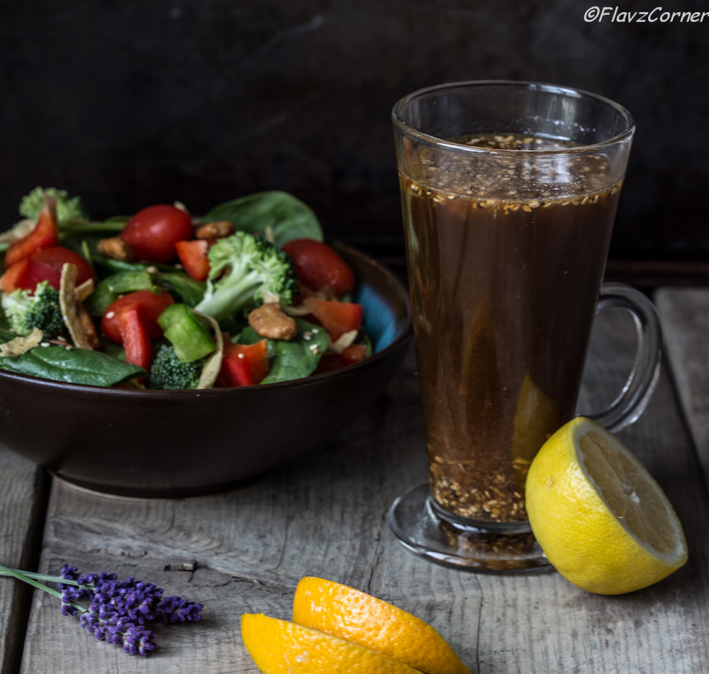 Orange Sesame Dressing With A Hint Of Ginger