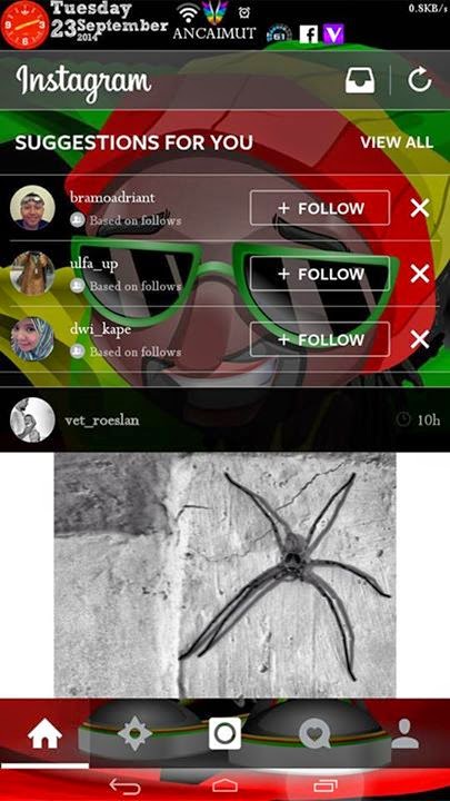 Download kumpulan aplikasi instagram Transparan app 