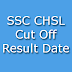 SSC CHSL 10+2 Expected Cut Off Marks 2015 Result Date