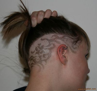 The Art Of Hair Tattoo Cherry Blossom Hair Tattoo Design