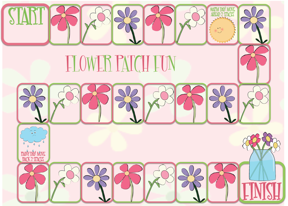 Schoolhouse Talk! Easter Board Game